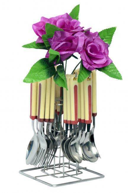 Tactware Stainless Steel Cutlery Set - 24 Pcs