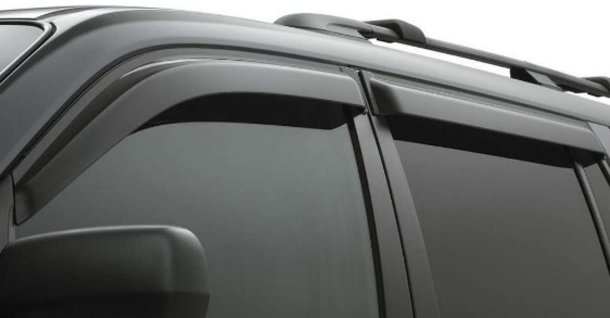  Door Visor for TATA Xenon / Wind visor/ Rain Visor/ Wind Deflector/ Rain Guard (4 Pcs.)