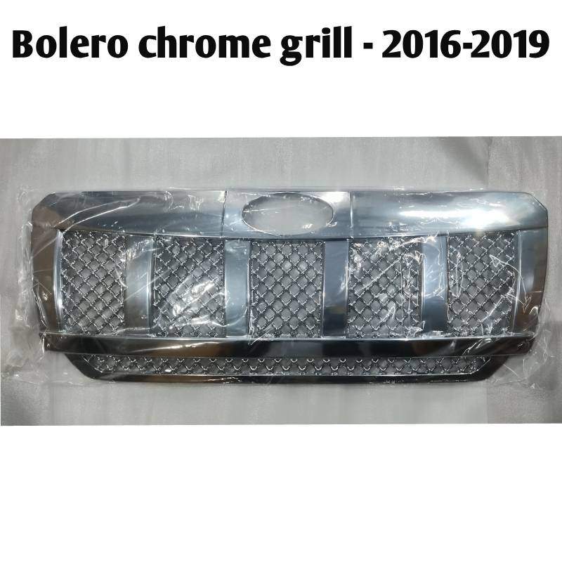 Verkoper Mahindra Bolero front chrome grill (2016-2019) | modified grille bentley type