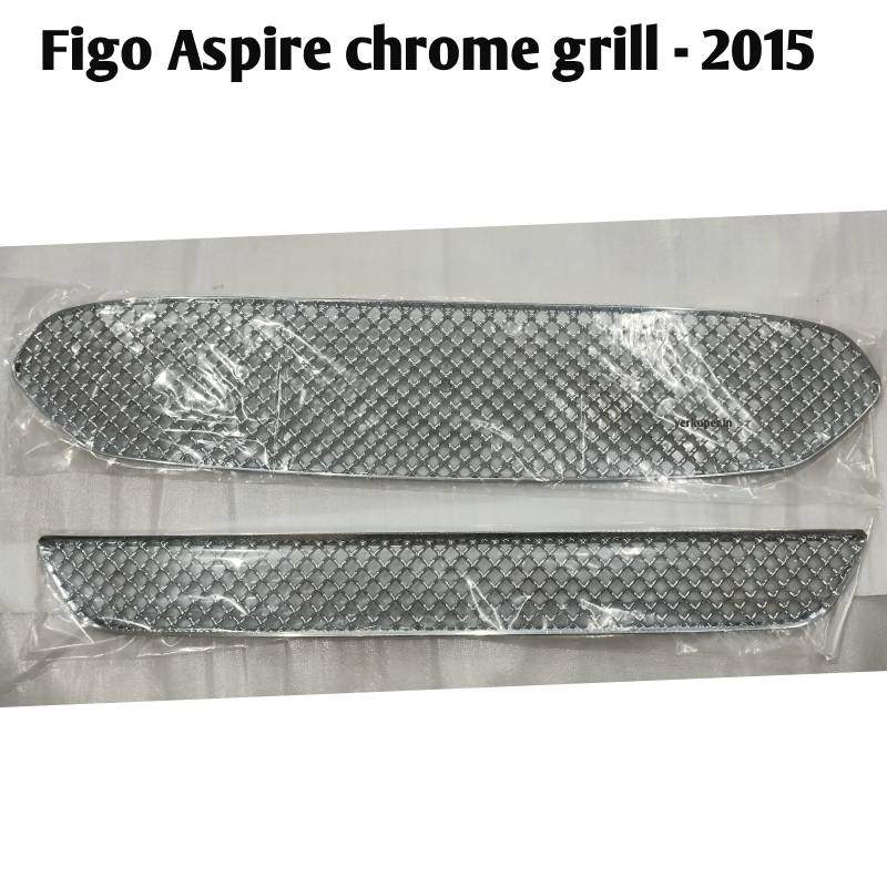 Verkoper Figo Aspire front chrome grill (2015 onwards) | modified grille bentley type