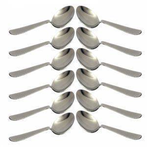 Tactware Stainless Steel Tea Spoon Set - 12Pcs