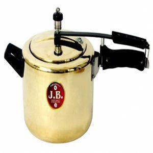 Tactware Jai Bharat brass pressure cooker 5 litre inner lid