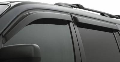 Door Visor for Mahindra XUV 500 / Car Rain Visor/ Car Wind Visor/ Window Deflector (6 Pcs) 