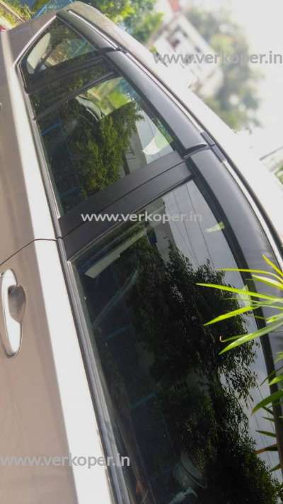 Door Visor for Toyota Innova Crysta / Car Rain Visor/ Car Wind Visor/ Window Deflector (6 Pcs) 