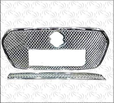 AUTO ATTIRE Premium Quality Swift 2018 Model   Chrome Plated Front Grill Radiator