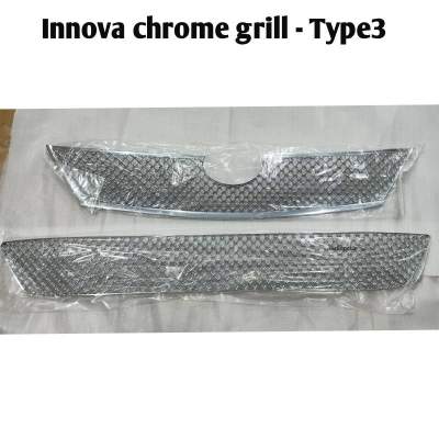 Verkoper Innova Type 3 front chrome grill (2013-2014) | modified grille bentley type